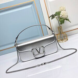 😘Valentino • NWT Valentino Garavani Roman  Leather Shoulder Bag